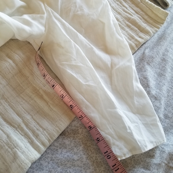 H&M | x Brock Collection White Lyocell Blend Blouse - Picture 11 of 11